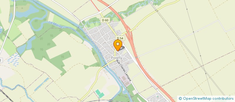 localisation de l'entreprise MONSIEUR FRANCOIS HUET  POGNY