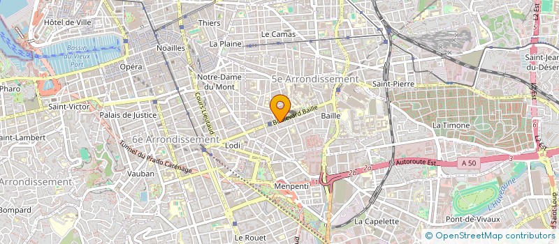 localisation de l'entreprise MONSIEUR FRANCOIS HUGUES CLERY  MARSEILLE