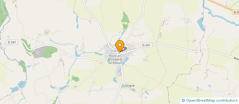 localisation de l'entreprise MONSIEUR FRANCOIS HUMBERT  HAMBERS