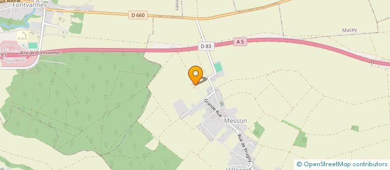 localisation de l'entreprise MONSIEUR FRANCOIS IGIER  MESSON