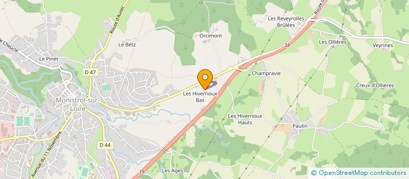 localisation de l'entreprise MONSIEUR FRANCOIS INGLESE  MONISTROL-SUR-LOIRE