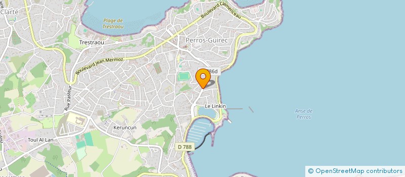 localisation de l'entreprise MONSIEUR FRANCOIS ISBLED  PERROS-GUIREC