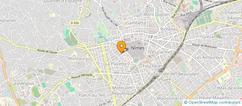 localisation de l'entreprise MONSIEUR FRANCOIS ISTRIA à NIMES