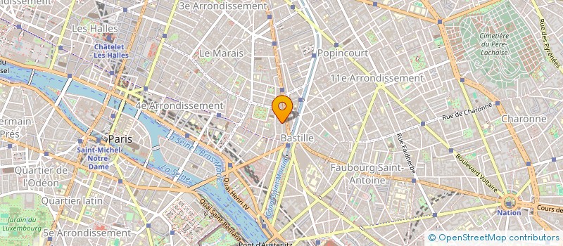 localisation de l'entreprise MONSIEUR FRANCOIS IVANOFF  PARIS