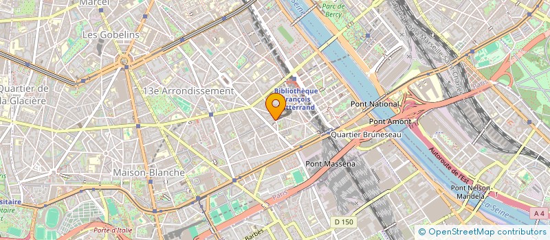 localisation de l'entreprise MONSIEUR FRANCOIS J B BRUNIE  PARIS