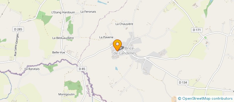 localisation de l'entreprise MONSIEUR FRANCOIS JACQUELINE  SAINT-BRICE-DE-LANDELLES