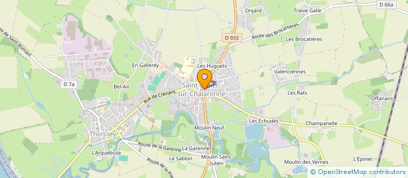 localisation de l'entreprise MONSIEUR FRANCOIS JACQUEMET à SAINT-DIDIER-SUR-CHALARONNE