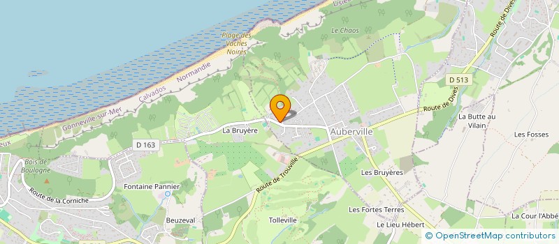 localisation de l'entreprise MONSIEUR FRANCOIS JACQUES  AUBERVILLE