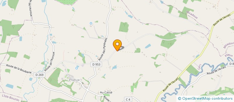 localisation de l'entreprise MONSIEUR FRANCOIS JACQUES VIENNE  SAINT-ANTOINE