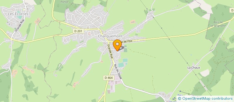 localisation de l'entreprise MONSIEUR FRANCOIS JACQUOT  CHARQUEMONT