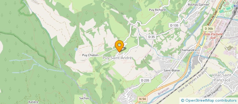 localisation de l'entreprise MONSIEUR FRANCOIS JALADE à PUY-SAINT-ANDRE