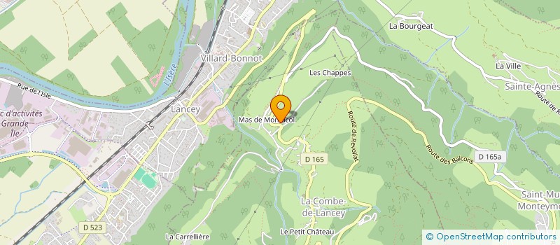localisation de l'entreprise MONSIEUR FRANCOIS JAMET à SAINT-MURY-MONTEYMOND