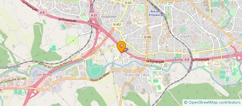 localisation de l'entreprise MONSIEUR FRANCOIS JAMET  AIX-EN-PROVENCE