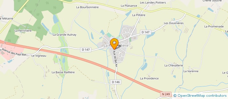 localisation de l'entreprise MONSIEUR FRANCOIS JAMIN à BEAUPREAU-EN-MAUGES