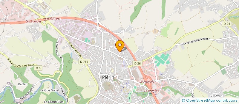 localisation de l'entreprise MONSIEUR FRANCOIS JAN à PLERIN