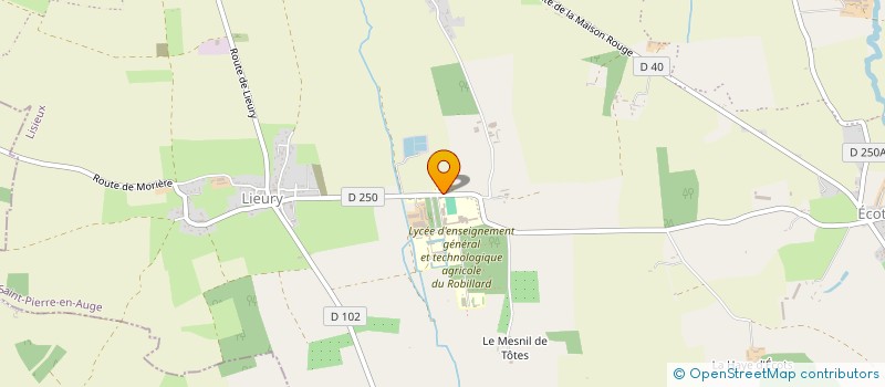 localisation de l'entreprise MONSIEUR FRANCOIS-JAN RAIMBAUD  SAINT-PIERRE-EN-AUGE