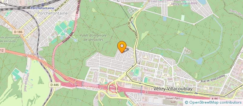 localisation de l'entreprise MONSIEUR FRANCOIS JANOT  VELIZY-VILLACOUBLAY