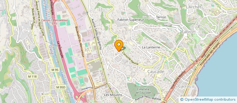 localisation de l'entreprise MONSIEUR FRANCOIS JANSSENS à NICE