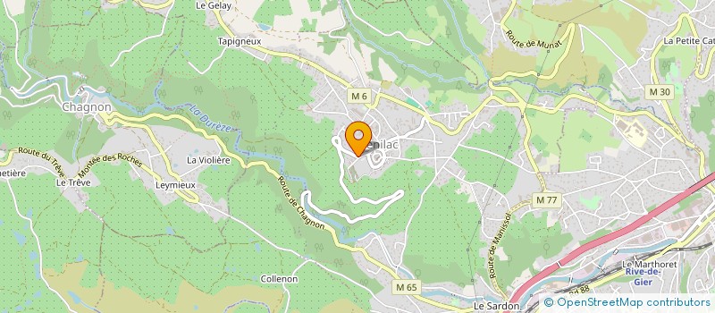 localisation de l'entreprise MONSIEUR FRANCOIS JASSERAND  GENILAC