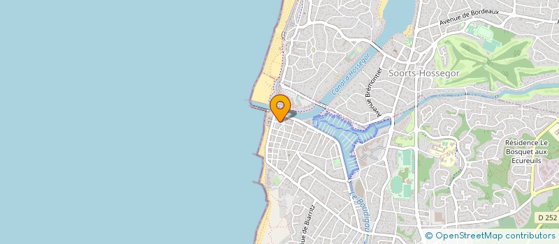 localisation de l'entreprise MONSIEUR FRANCOIS JAUBERT  CAPBRETON