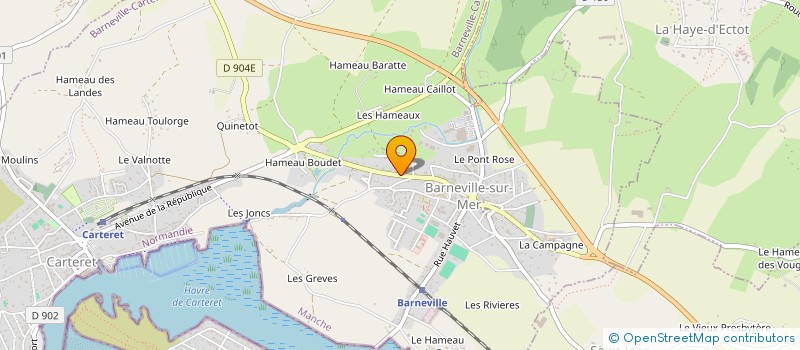 localisation de l'entreprise MONSIEUR FRANCOIS JEAN à BARNEVILLE-CARTERET