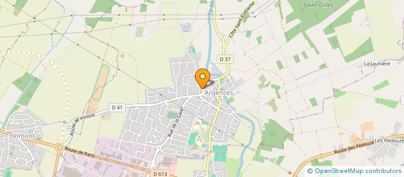 localisation de l'entreprise MONSIEUR FRANCOIS JEANNE  ARGENCES