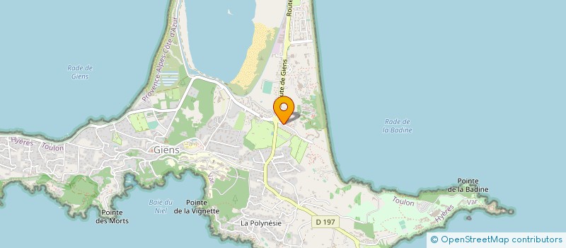 localisation de l'entreprise MONSIEUR FRANCOIS JEANPETIT à HYERES