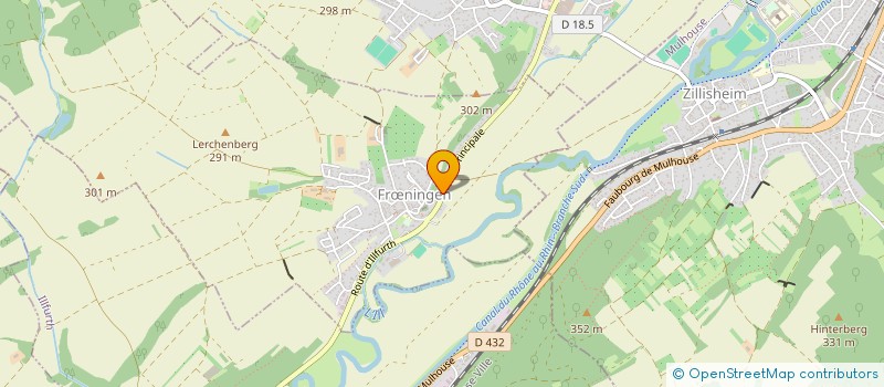 localisation de l'entreprise MONSIEUR FRANCOIS JEKER  FRNINGEN