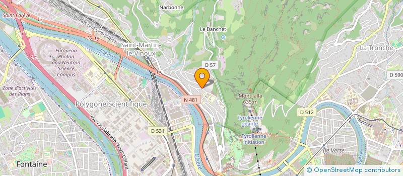 localisation de l'entreprise MONSIEUR FRANCOIS JENNY  SAINT-MARTIN-LE-VINOUX