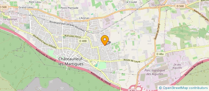 localisation de l'entreprise MONSIEUR FRANCOIS JESSON à CHATEAUNEUF-LES-MARTIGUES