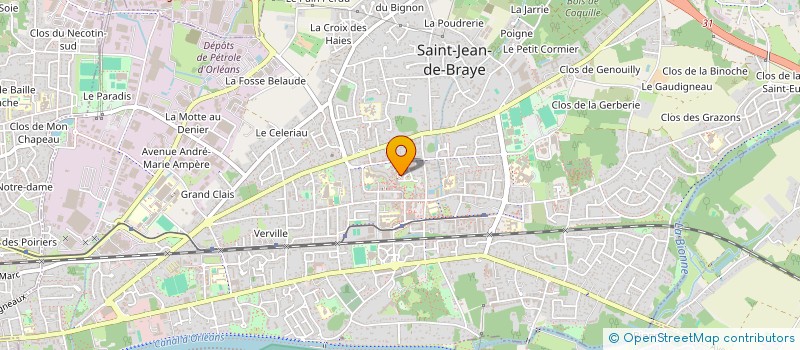 localisation de l'entreprise MONSIEUR FRANCOIS JETUR à SAINT-JEAN-DE-BRAYE