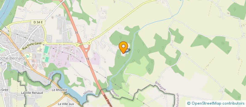 localisation de l'entreprise MONSIEUR FRANCOIS JEULAND  NIVILLAC