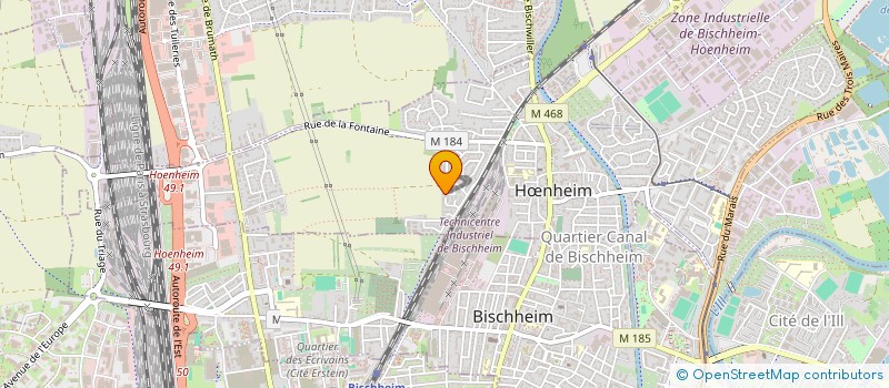 localisation de l'entreprise MONSIEUR FRANCOIS JIMENEZ  HNHEIM