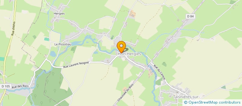 localisation de l'entreprise MONSIEUR FRANCOIS JOLY  HON-HERGIES