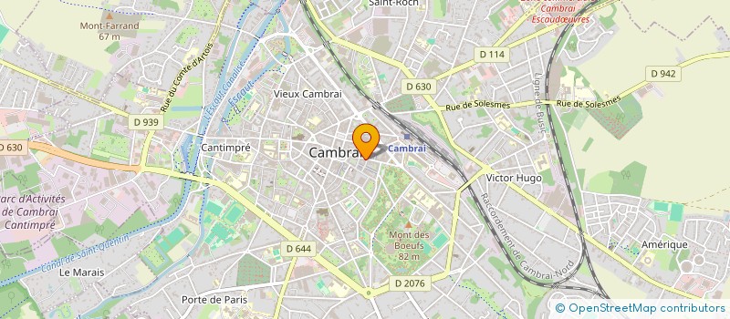 localisation de l'entreprise MONSIEUR FRANCOIS JONAS  CAUDRY