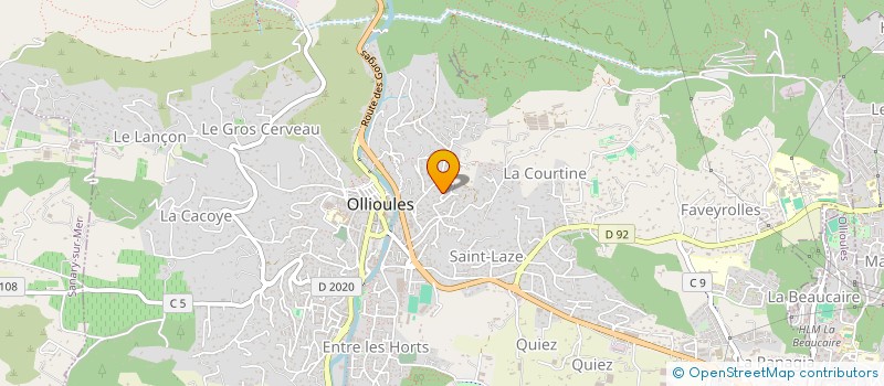 localisation de l'entreprise MONSIEUR FRANCOIS JONQUET à OLLIOULES