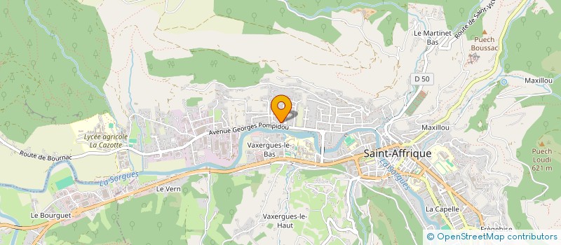 localisation de l'entreprise MONSIEUR FRANCOIS JONQUIER  SAINT-AFFRIQUE