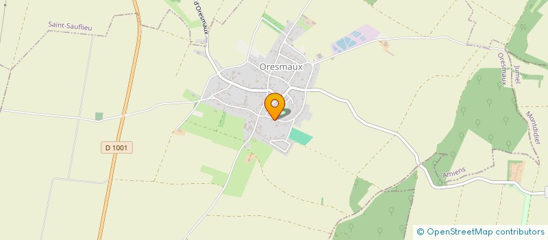 localisation de l'entreprise MONSIEUR FRANCOIS JORON  ORESMAUX