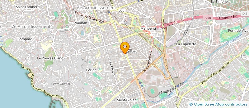 localisation de l'entreprise MONSIEUR FRANCOIS JOSEPH DAVID à MARSEILLE