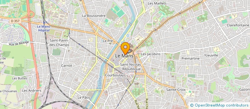 localisation de l'entreprise MONSIEUR FRANCOIS-JOSEPH DURAND à LE MANS