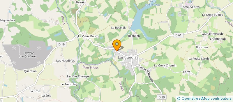 localisation de l'entreprise MONSIEUR FRANCOIS-JOSEPH FLACH  LANGUEDIAS