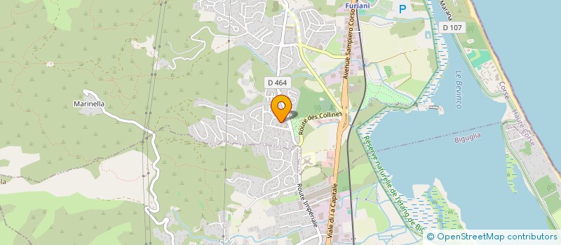 localisation de l'entreprise MONSIEUR FRANCOIS JOSEPH MARIOTTI  FURIANI