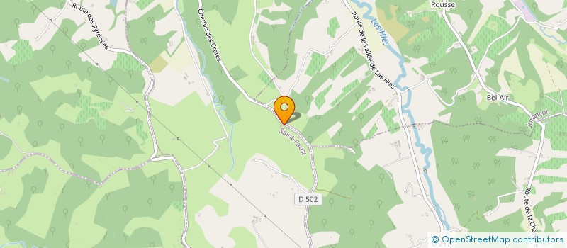 localisation de l'entreprise MONSIEUR FRANCOIS JOUANCHICOT  SAINT-FAUST