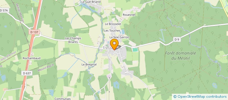 localisation de l'entreprise MONSIEUR FRANCOIS JOUBERT à PLEUGUENEUC