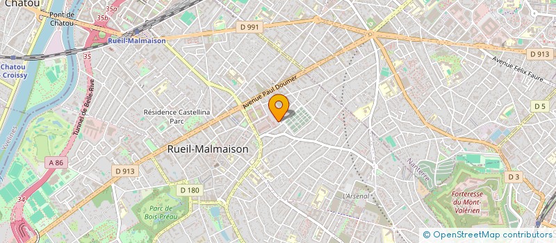 localisation de l'entreprise MONSIEUR FRANCOIS JOURET à RUEIL-MALMAISON