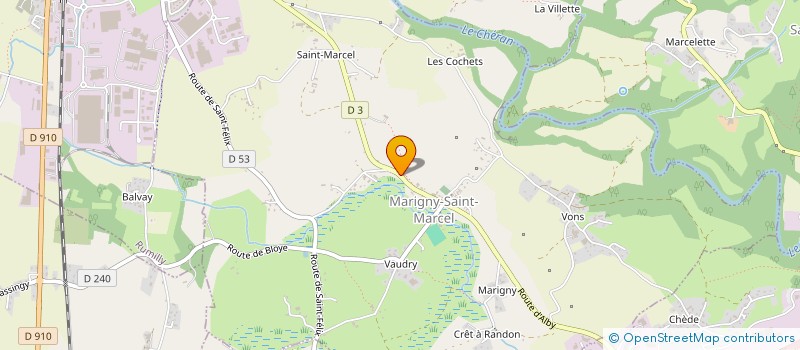 localisation de l'entreprise MONSIEUR FRANCOIS JOURNET  MASSINGY