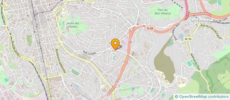 localisation de l'entreprise MONSIEUR FRANCOIS JOURNET  SAINT-ETIENNE