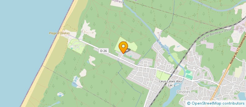 localisation de l'entreprise MONSIEUR FRANCOIS JOURNOT  ONDRES