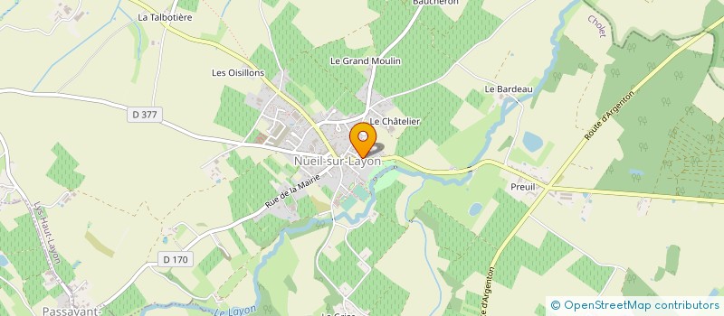 localisation de l'entreprise MONSIEUR FRANCOIS JOUSSET à LYS-HAUT-LAYON