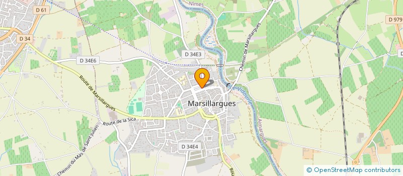 localisation de l'entreprise MONSIEUR FRANCOIS JOVER  MARSILLARGUES